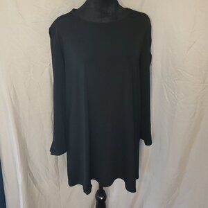 The Look "Get it, Love It, Live It" Black Long Sleeve Top - XL